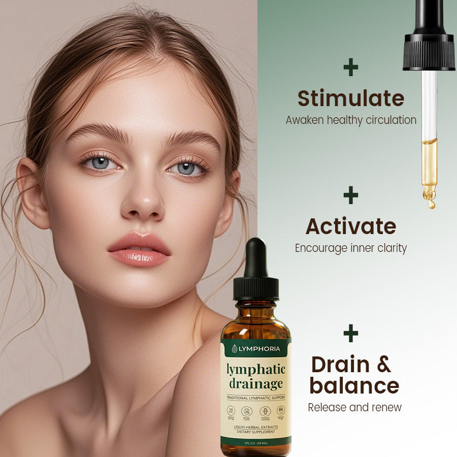 Hot-selling 60ml lymphatic drainage drops (free shipping) - a top-selling product on Amazon's independent e-commerce platform and cross-border e-commerce platform.